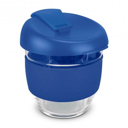Royal Blue 250mL Borosilicate Glass Cups